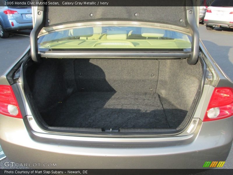 Galaxy Gray Metallic / Ivory 2006 Honda Civic Hybrid Sedan