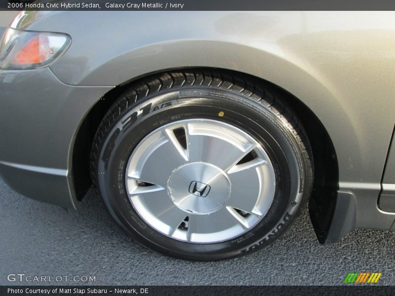 Galaxy Gray Metallic / Ivory 2006 Honda Civic Hybrid Sedan