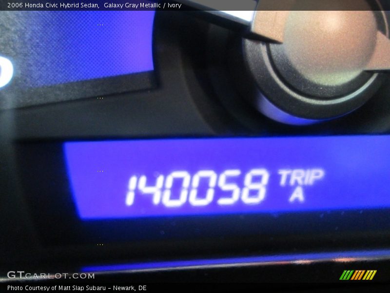 Galaxy Gray Metallic / Ivory 2006 Honda Civic Hybrid Sedan