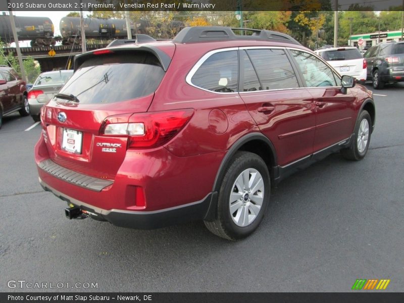 Venetian Red Pearl / Warm Ivory 2016 Subaru Outback 2.5i Premium