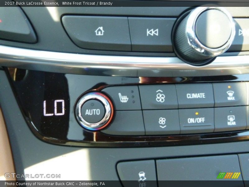 White Frost Tricoat / Brandy 2017 Buick LaCrosse Essence