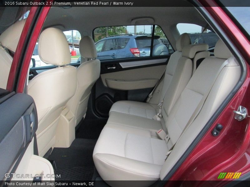 Venetian Red Pearl / Warm Ivory 2016 Subaru Outback 2.5i Premium
