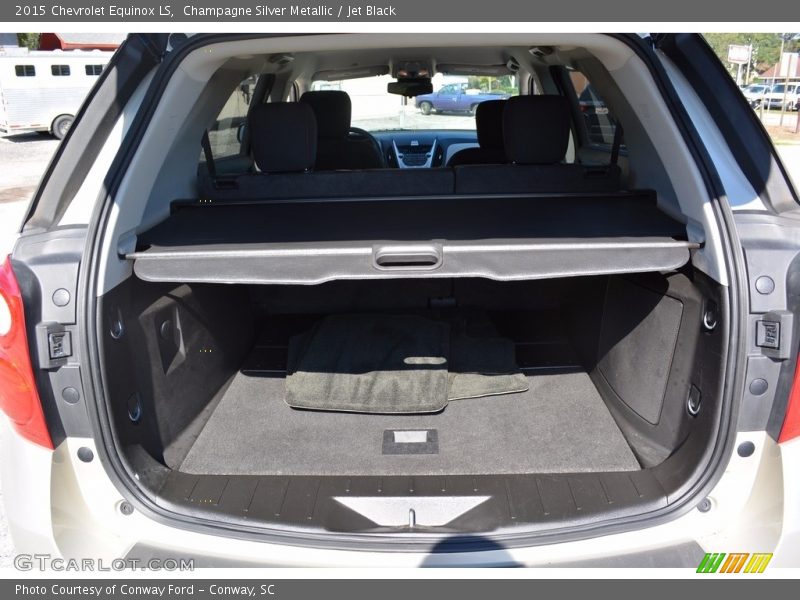 Champagne Silver Metallic / Jet Black 2015 Chevrolet Equinox LS