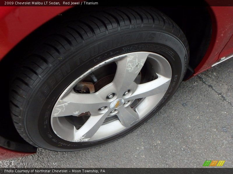 Red Jewel / Titanium 2009 Chevrolet Malibu LT Sedan