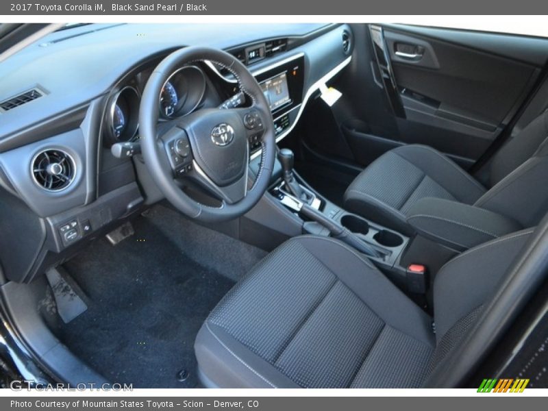  2017 Corolla iM  Black Interior