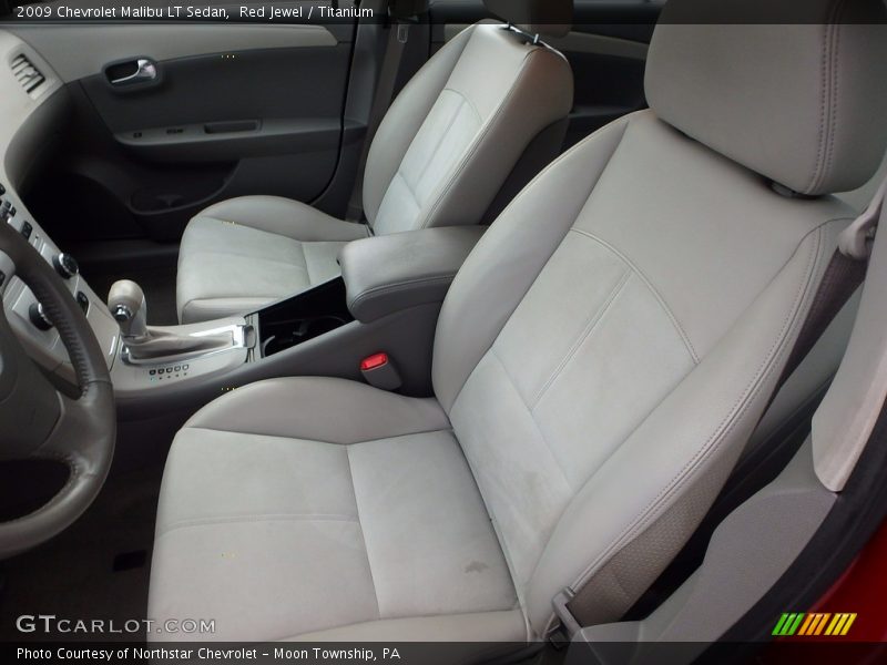 Red Jewel / Titanium 2009 Chevrolet Malibu LT Sedan