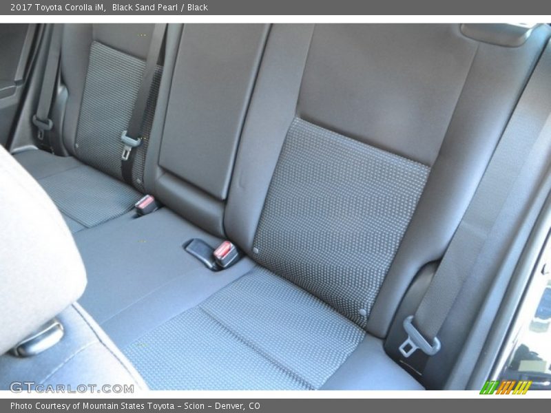 Black Sand Pearl / Black 2017 Toyota Corolla iM