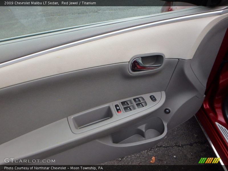 Red Jewel / Titanium 2009 Chevrolet Malibu LT Sedan