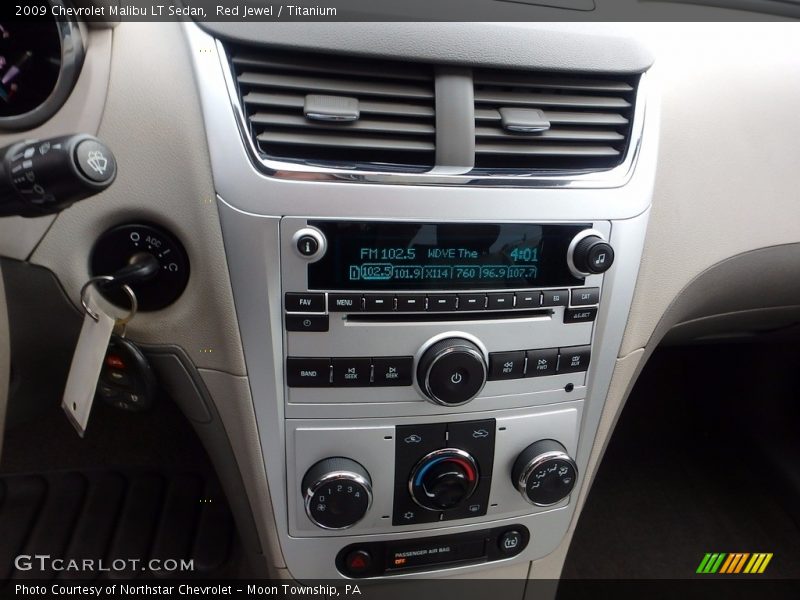 Red Jewel / Titanium 2009 Chevrolet Malibu LT Sedan