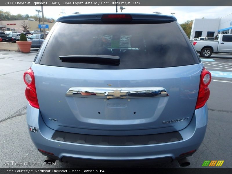 Silver Topaz Metallic / Light Titanium/Jet Black 2014 Chevrolet Equinox LT AWD