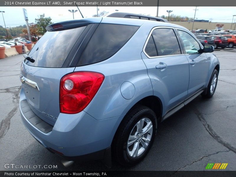 Silver Topaz Metallic / Light Titanium/Jet Black 2014 Chevrolet Equinox LT AWD