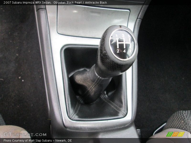 Obsidian Black Pearl / Anthracite Black 2007 Subaru Impreza WRX Sedan