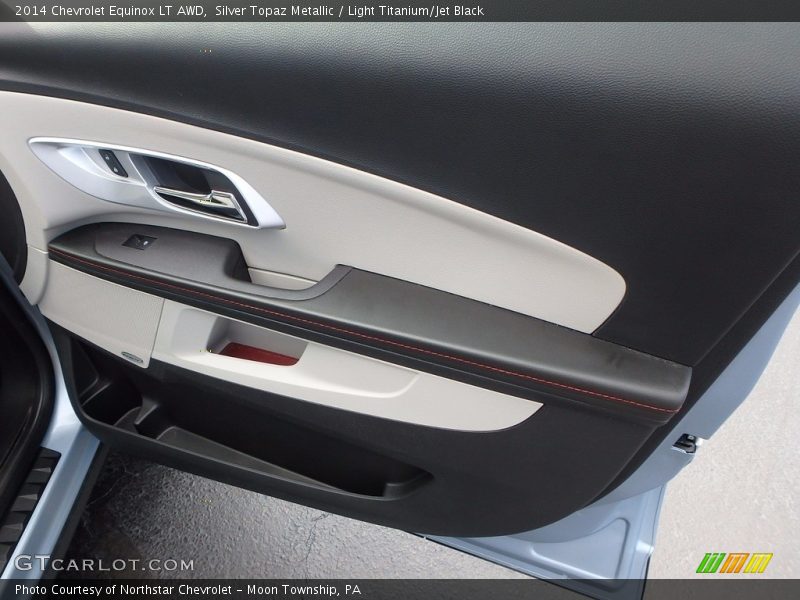 Silver Topaz Metallic / Light Titanium/Jet Black 2014 Chevrolet Equinox LT AWD