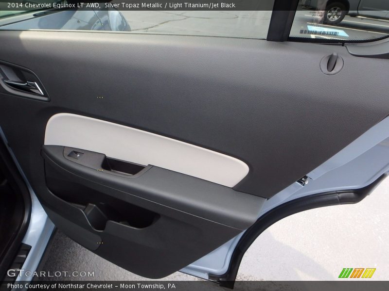 Silver Topaz Metallic / Light Titanium/Jet Black 2014 Chevrolet Equinox LT AWD