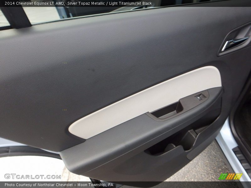Silver Topaz Metallic / Light Titanium/Jet Black 2014 Chevrolet Equinox LT AWD