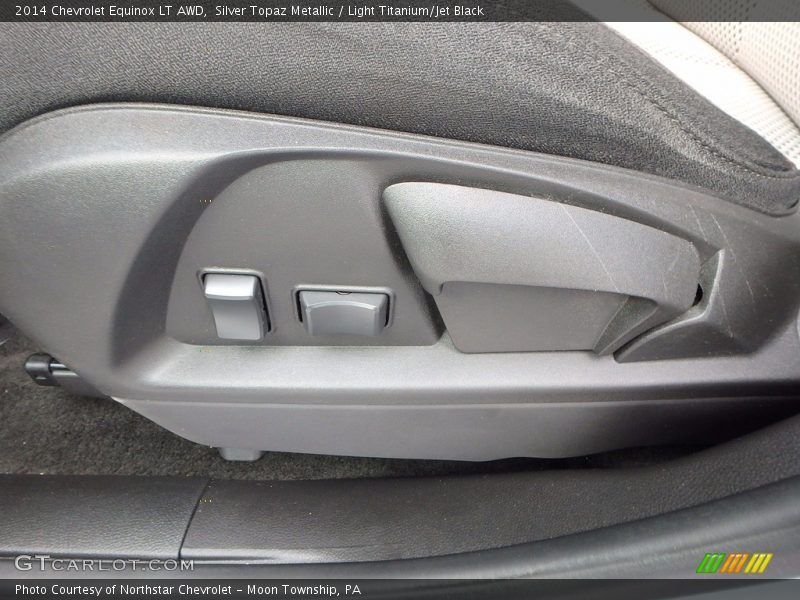 Silver Topaz Metallic / Light Titanium/Jet Black 2014 Chevrolet Equinox LT AWD