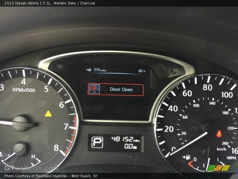 Metallic Slate / Charcoal 2013 Nissan Altima 2.5 SL