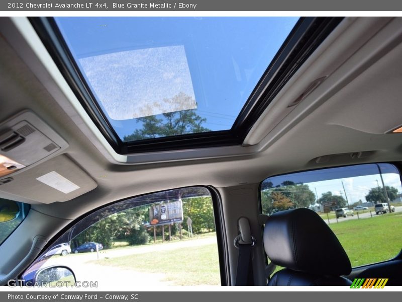 Blue Granite Metallic / Ebony 2012 Chevrolet Avalanche LT 4x4