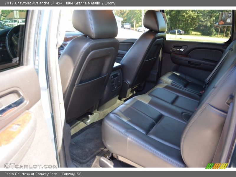 Blue Granite Metallic / Ebony 2012 Chevrolet Avalanche LT 4x4