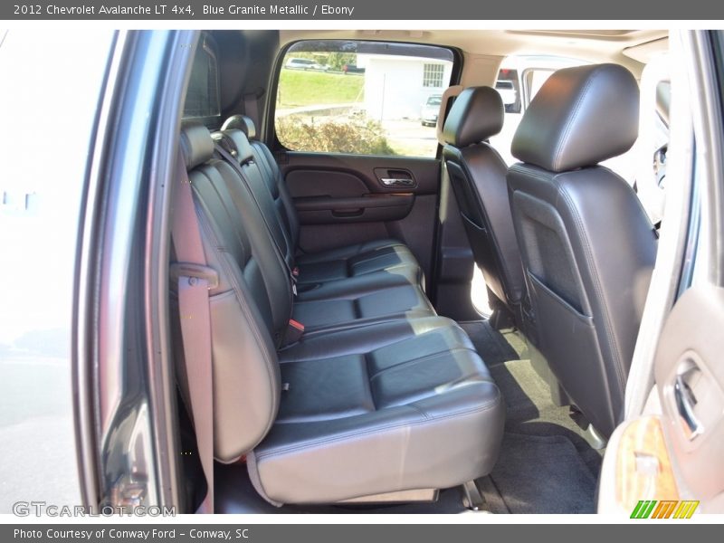 Blue Granite Metallic / Ebony 2012 Chevrolet Avalanche LT 4x4