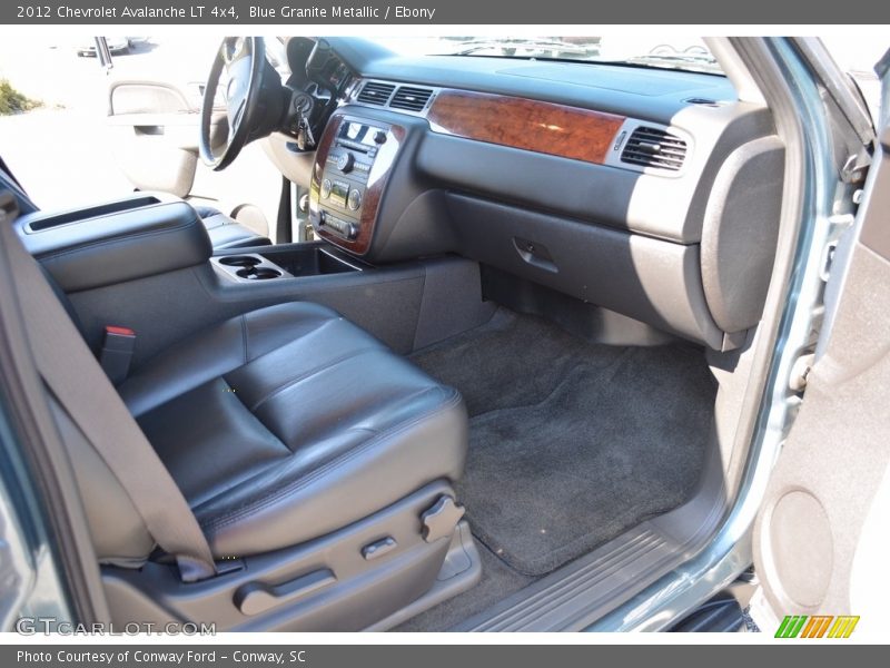 Blue Granite Metallic / Ebony 2012 Chevrolet Avalanche LT 4x4