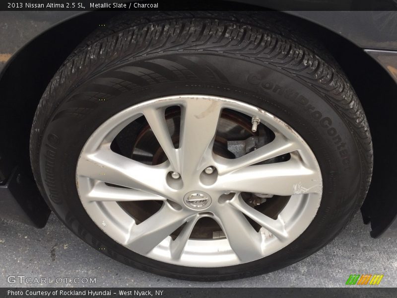 Metallic Slate / Charcoal 2013 Nissan Altima 2.5 SL