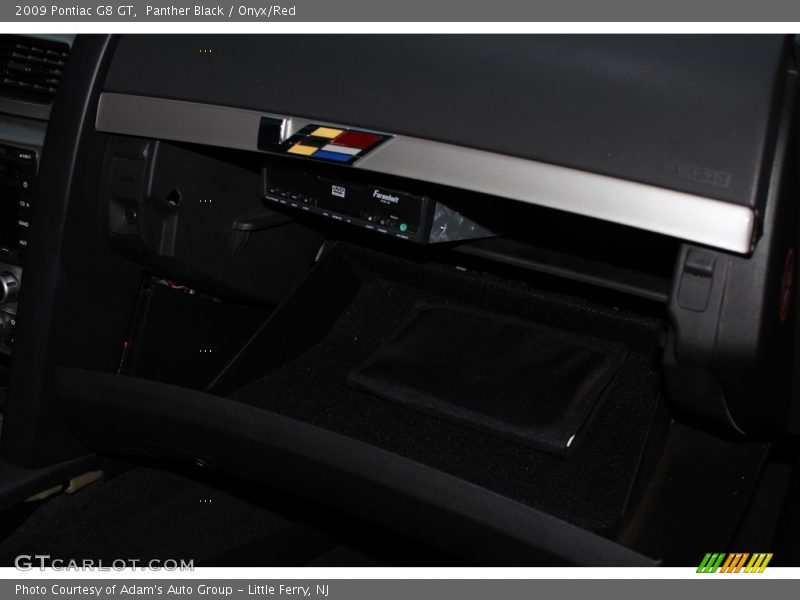 Panther Black / Onyx/Red 2009 Pontiac G8 GT