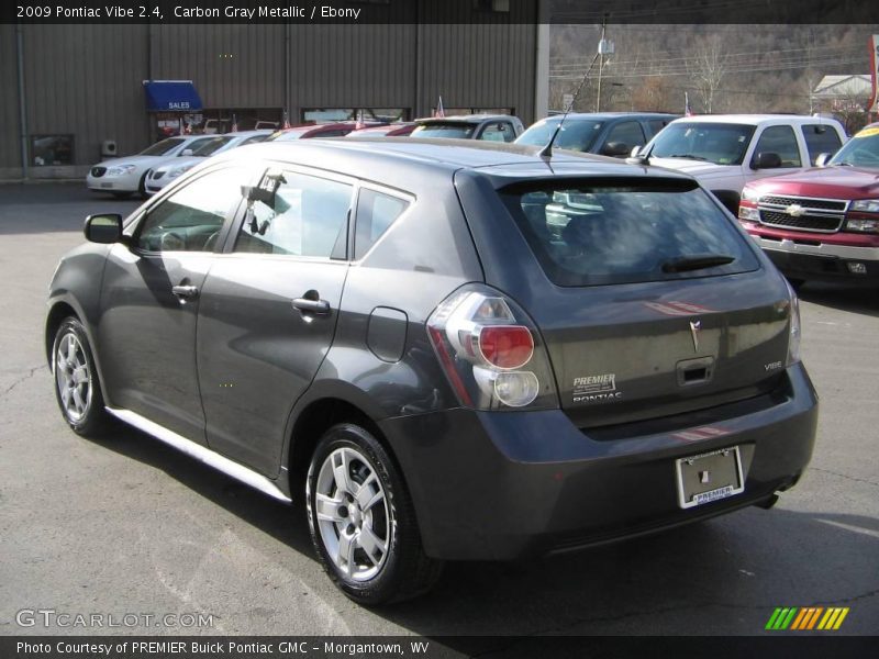 Carbon Gray Metallic / Ebony 2009 Pontiac Vibe 2.4