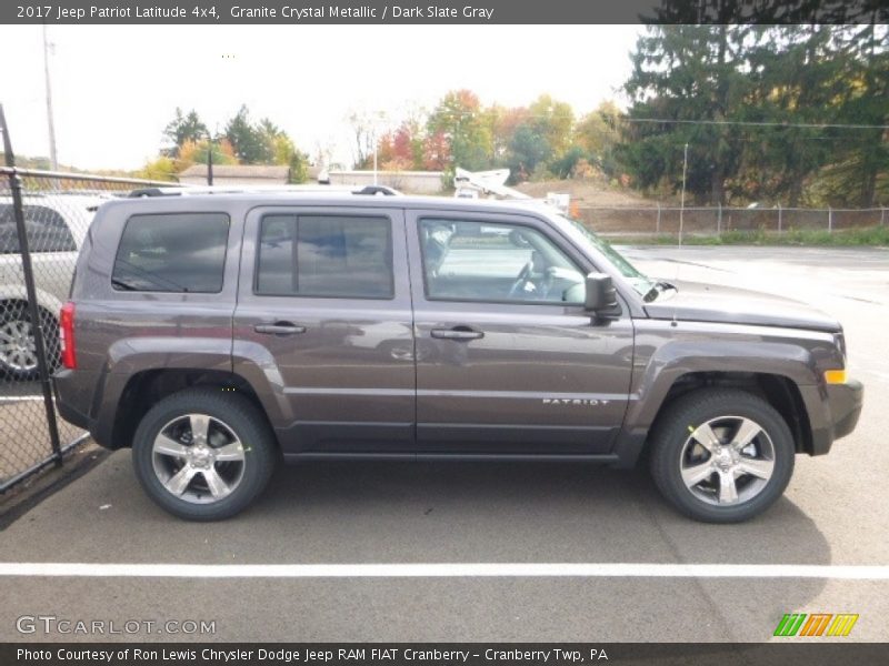 Granite Crystal Metallic / Dark Slate Gray 2017 Jeep Patriot Latitude 4x4