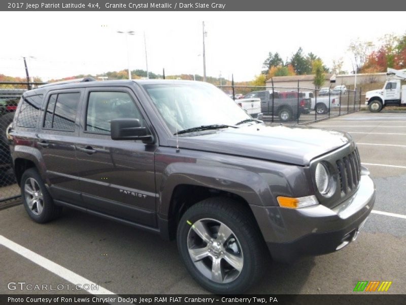 Granite Crystal Metallic / Dark Slate Gray 2017 Jeep Patriot Latitude 4x4