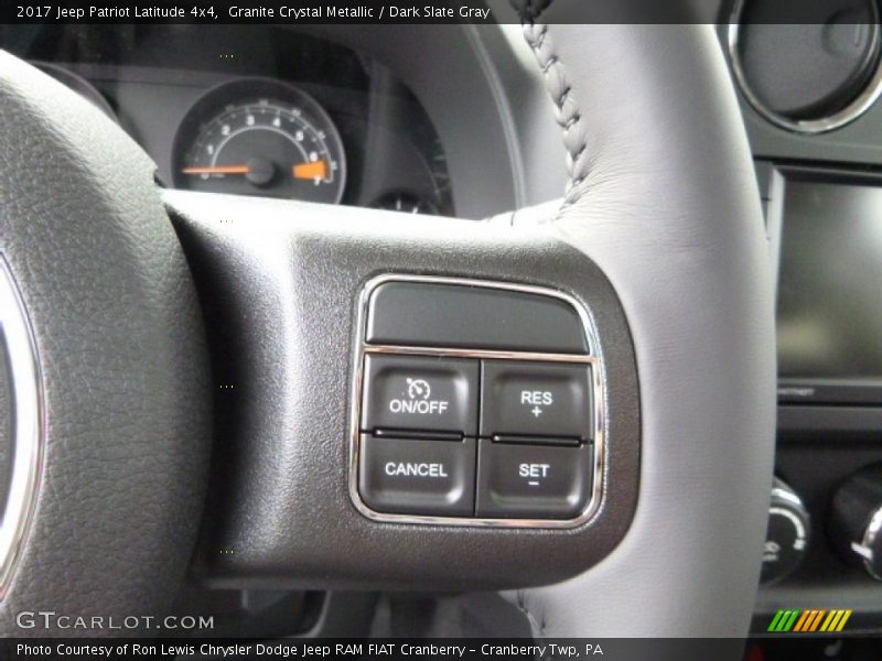 Granite Crystal Metallic / Dark Slate Gray 2017 Jeep Patriot Latitude 4x4