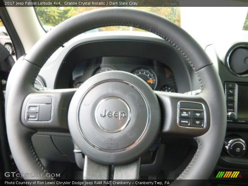 Granite Crystal Metallic / Dark Slate Gray 2017 Jeep Patriot Latitude 4x4