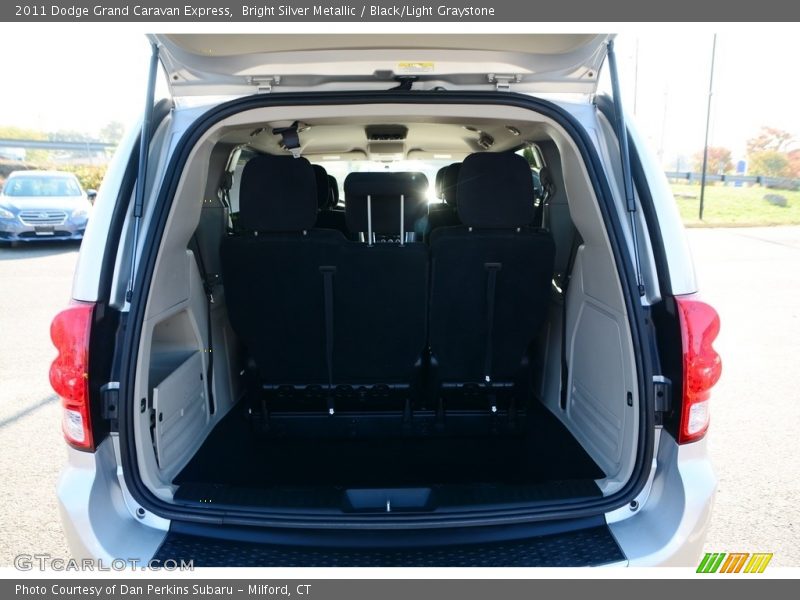 Bright Silver Metallic / Black/Light Graystone 2011 Dodge Grand Caravan Express