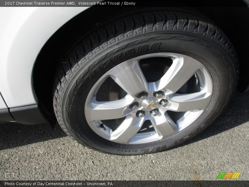 Iridescent Pearl Tricoat / Ebony 2017 Chevrolet Traverse Premier AWD