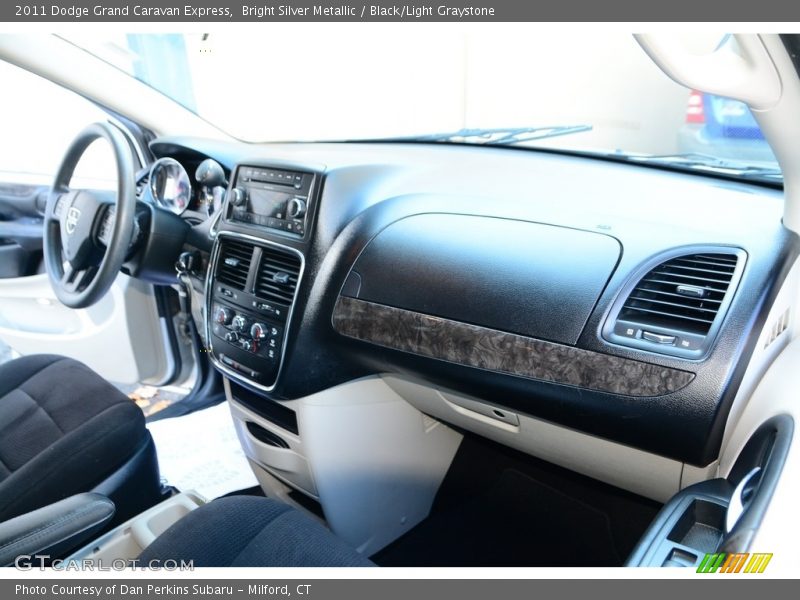 Bright Silver Metallic / Black/Light Graystone 2011 Dodge Grand Caravan Express