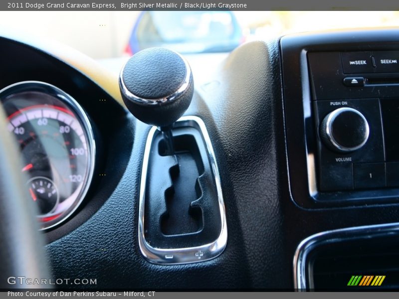 Bright Silver Metallic / Black/Light Graystone 2011 Dodge Grand Caravan Express