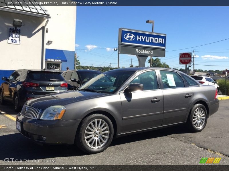 Dark Shadow Grey Metallic / Shale 2005 Mercury Montego Premier