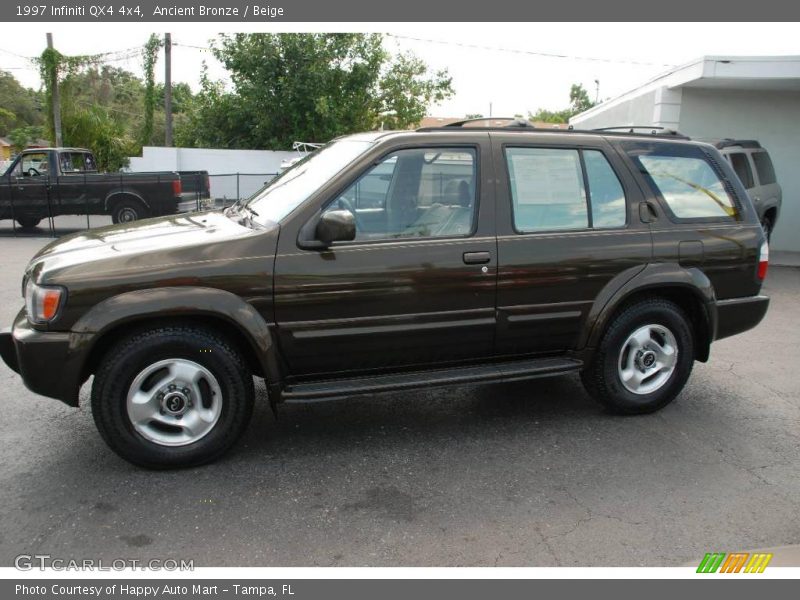 Ancient Bronze / Beige 1997 Infiniti QX4 4x4