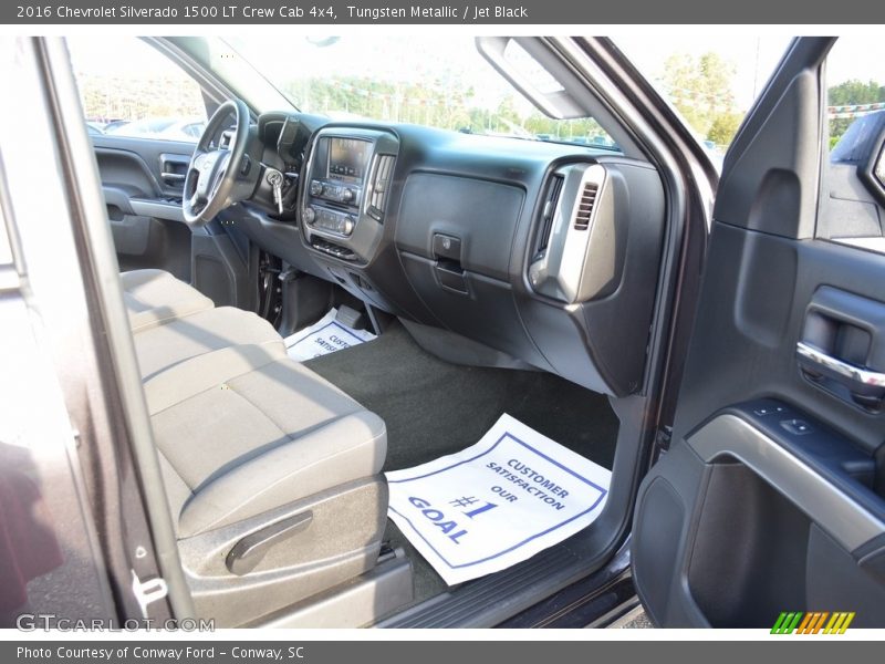 Tungsten Metallic / Jet Black 2016 Chevrolet Silverado 1500 LT Crew Cab 4x4