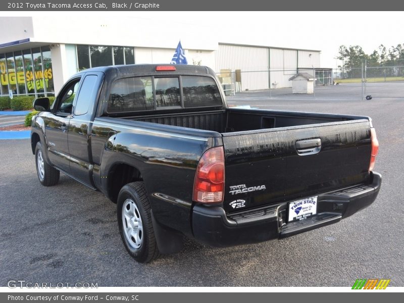 Black / Graphite 2012 Toyota Tacoma Access Cab