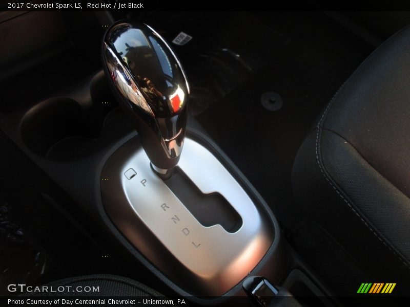 Red Hot / Jet Black 2017 Chevrolet Spark LS