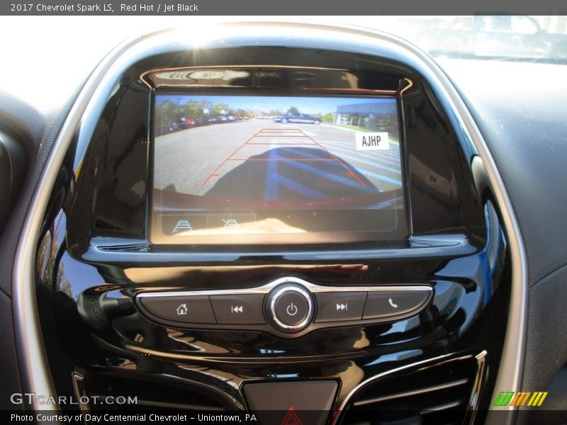 Red Hot / Jet Black 2017 Chevrolet Spark LS