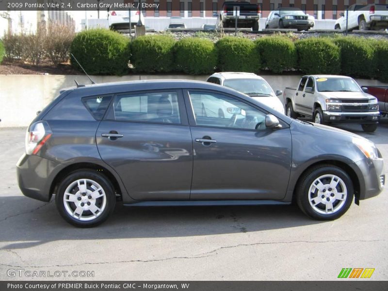 Carbon Gray Metallic / Ebony 2009 Pontiac Vibe 2.4