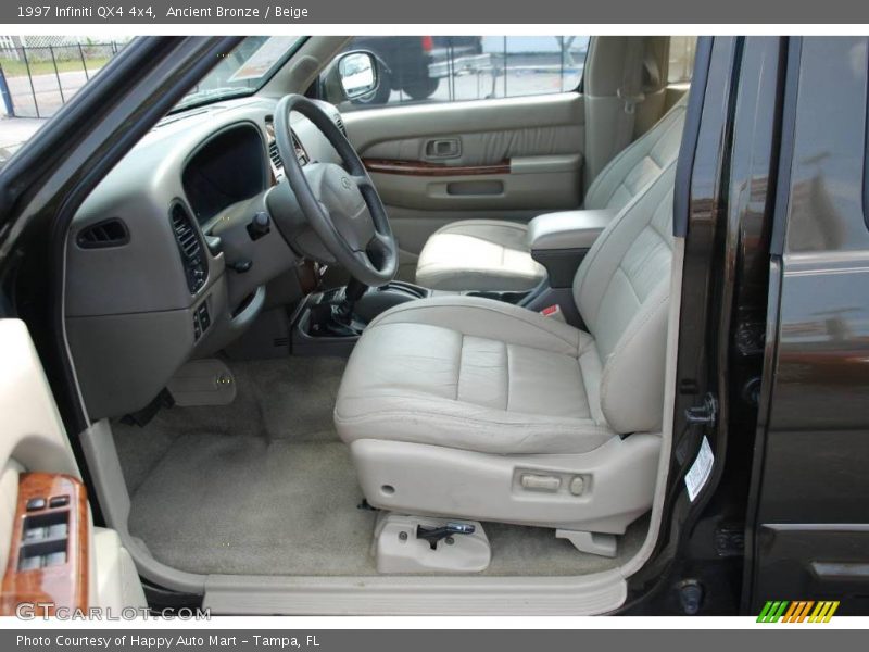 Ancient Bronze / Beige 1997 Infiniti QX4 4x4