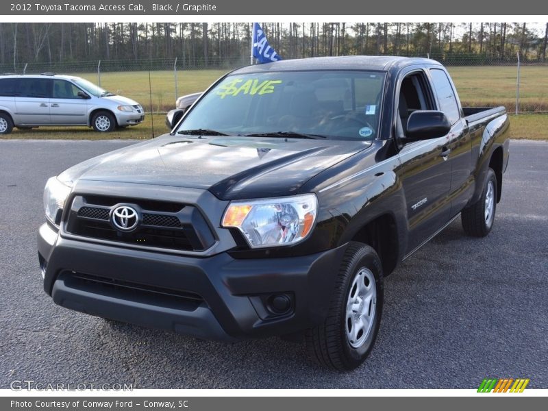 Black / Graphite 2012 Toyota Tacoma Access Cab