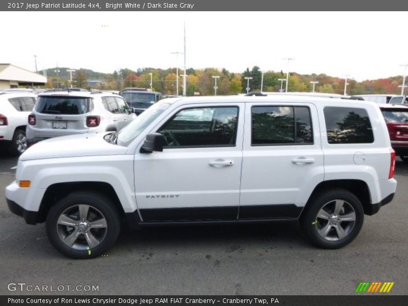 Bright White / Dark Slate Gray 2017 Jeep Patriot Latitude 4x4