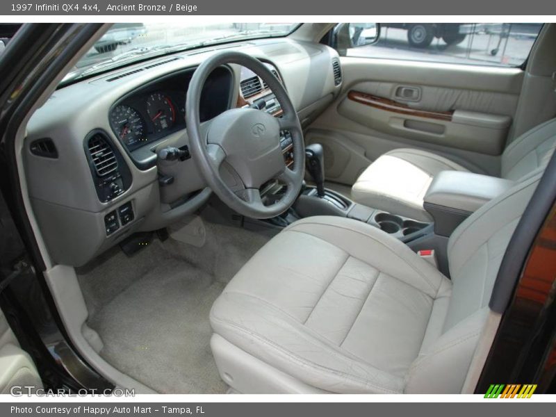 Ancient Bronze / Beige 1997 Infiniti QX4 4x4