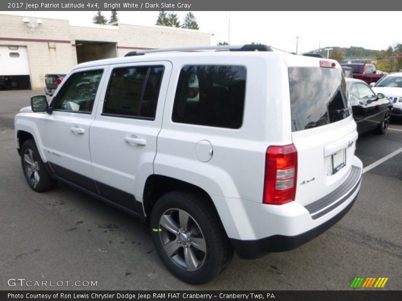 Bright White / Dark Slate Gray 2017 Jeep Patriot Latitude 4x4