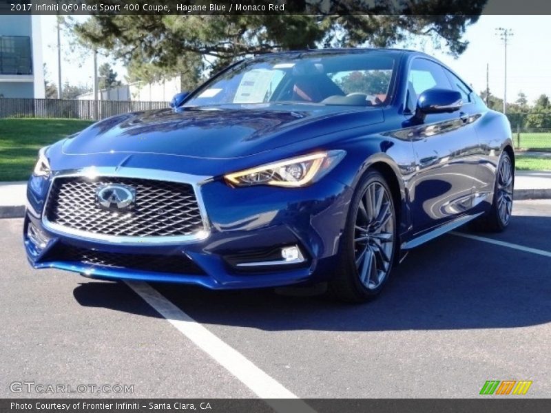  2017 Q60 Red Sport 400 Coupe Hagane Blue