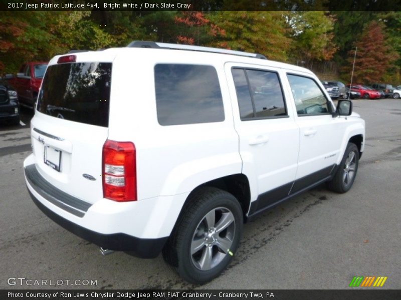 Bright White / Dark Slate Gray 2017 Jeep Patriot Latitude 4x4